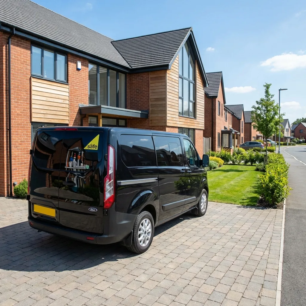Better Call Wes Plumber Van in Portswood