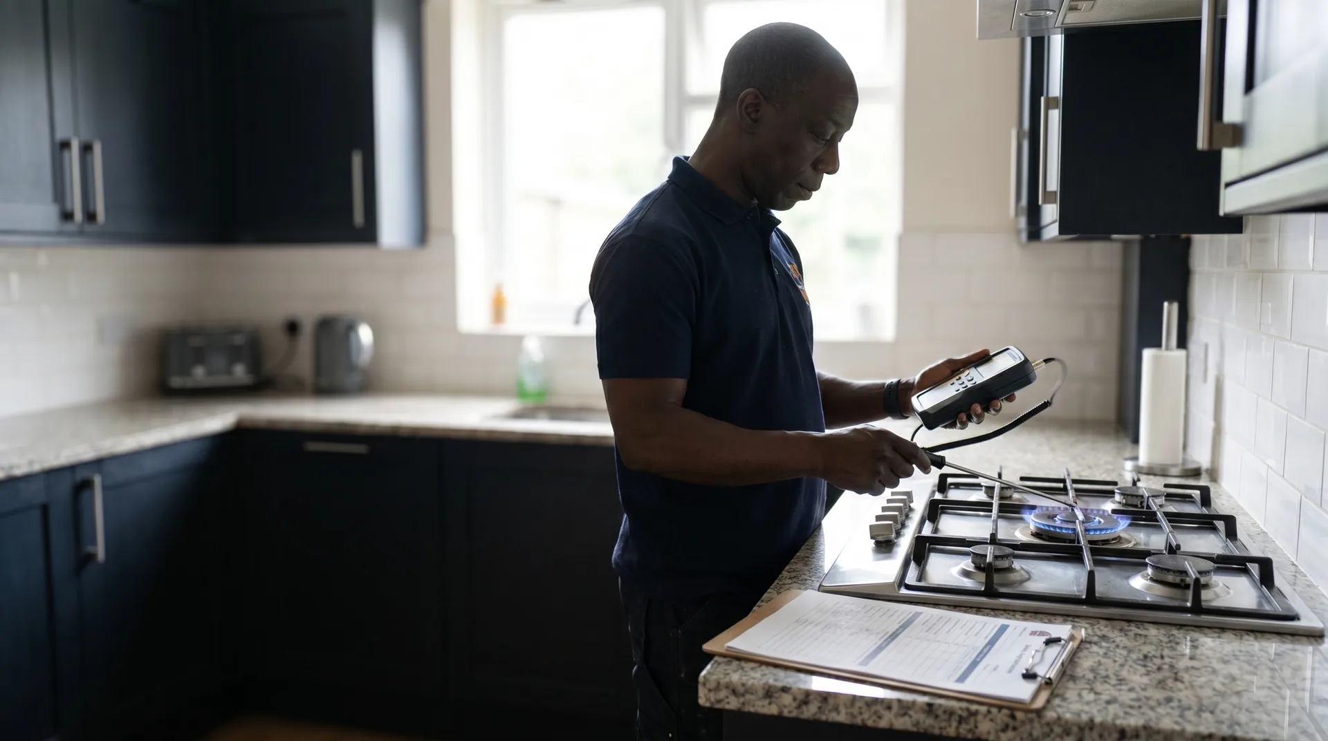 Wes on the job: Landlord Gas Safety Certificate (CP12) in Southampton, £90